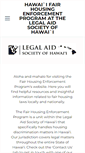 Mobile Screenshot of fairhousinghawaii.org